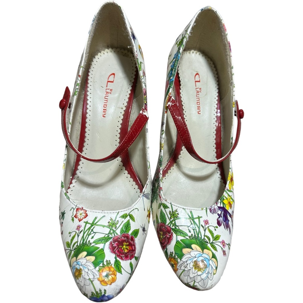 Chinese laundry, floral insect pumps - Picture 2 of 3